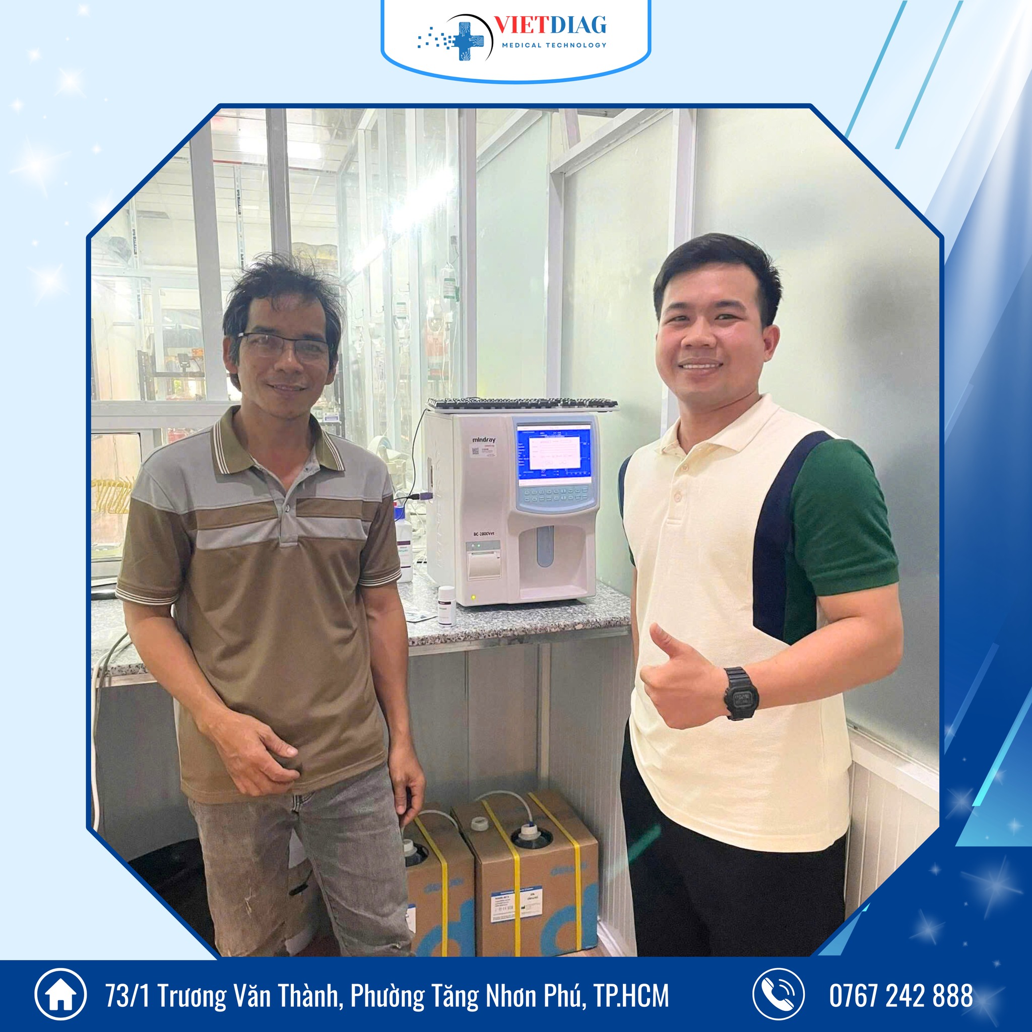 Máy huyết học BC-2800 Vet