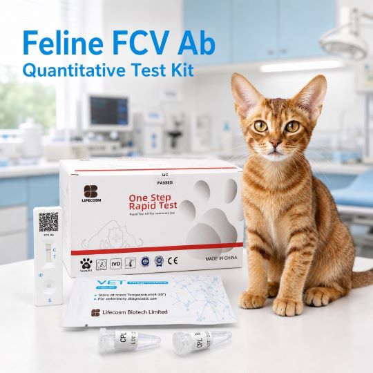 Bộ xét nghiệm nhanh kháng nguyên Calicivirus ở mèo Feline Calicivirus FCV
