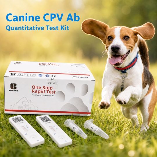 Bộ xét nghiệm nhanh kháng thể việm ruột truyền nhiễm ở chó Canine CPV Ab