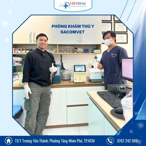 Hướng dẫn quy trình vận hành máy xét nghiệm thú y | VietDiag