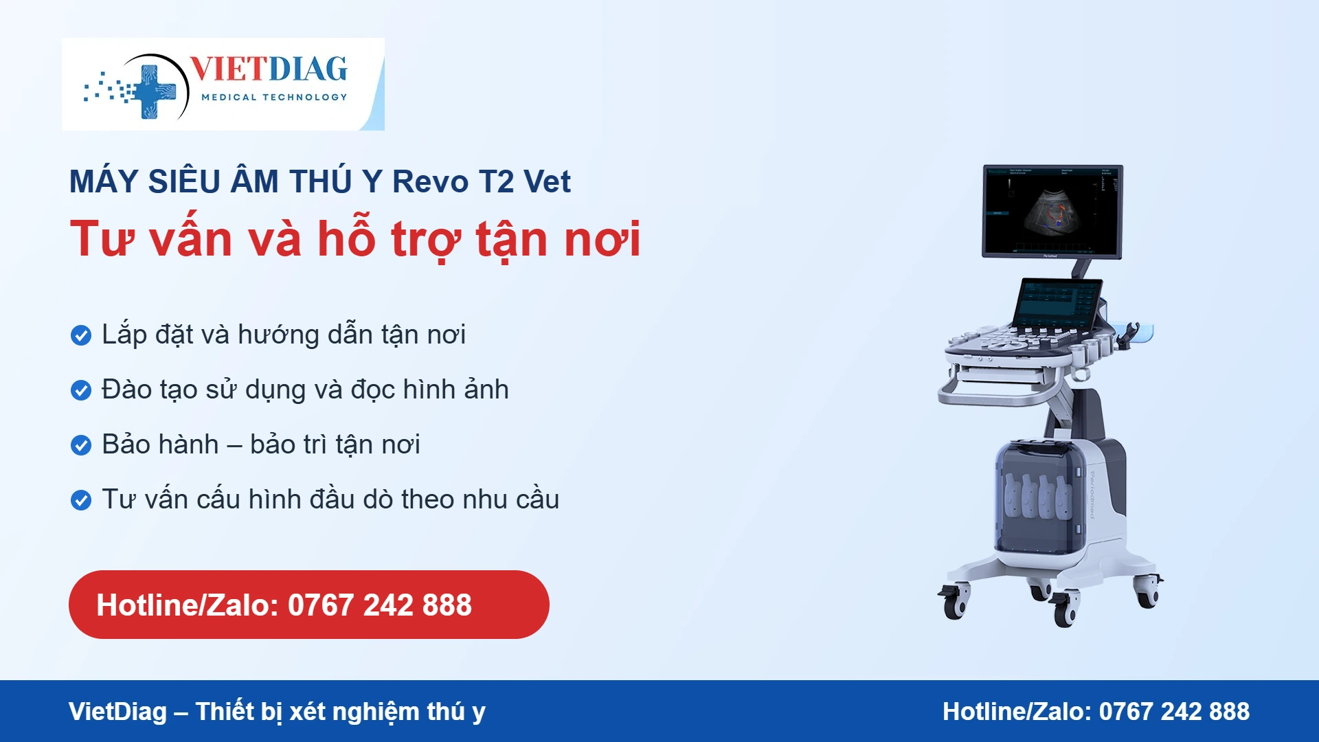 Lắp đặt, đào tạo, bảo hành máy siêu âm tận nơi